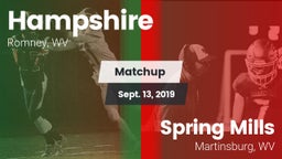 Matchup: Hampshire vs. Spring Mills  2019