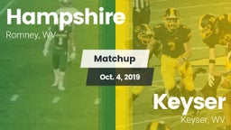 Matchup: Hampshire vs. Keyser  2019