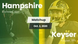 Matchup: Hampshire vs. Keyser  2020