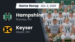 Recap: Hampshire  vs. Keyser  2020