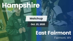 Matchup: Hampshire vs. East Fairmont  2020
