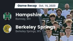 Recap: Hampshire  vs. Berkeley Springs  2020