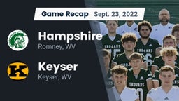Recap: Hampshire  vs. Keyser  2022