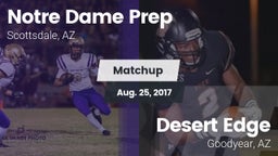 Matchup: Notre Dame Prep vs. Desert Edge  2017