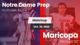 Matchup: Notre Dame Prep vs. Maricopa  2020