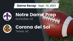 Recap: Notre Dame Prep  vs. Corona del Sol  2021