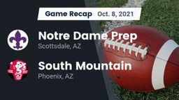 Recap: Notre Dame Prep  vs. South Mountain  2021