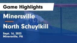 Minersville  vs North Schuylkill  Game Highlights - Sept. 16, 2023