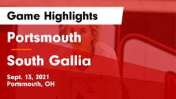 Portsmouth  vs South Gallia Game Highlights - Sept. 13, 2021