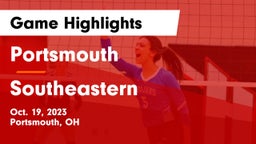 Portsmouth  vs Southeastern  Game Highlights - Oct. 19, 2023