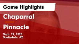 Chaparral  vs Pinnacle  Game Highlights - Sept. 29, 2020