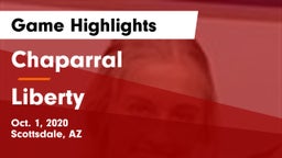 Chaparral  vs Liberty  Game Highlights - Oct. 1, 2020