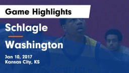Schlagle  vs Washington  Game Highlights - Jan 10, 2017