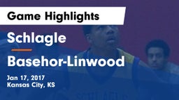 Schlagle  vs Basehor-Linwood  Game Highlights - Jan 17, 2017