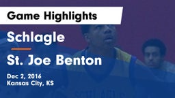 Schlagle  vs St. Joe Benton Game Highlights - Dec 2, 2016