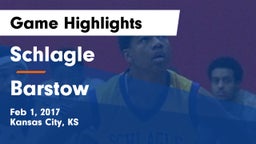 Schlagle  vs Barstow  Game Highlights - Feb 1, 2017