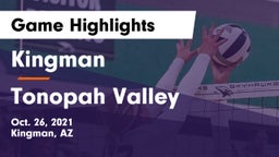 Kingman  vs Tonopah Valley Game Highlights - Oct. 26, 2021