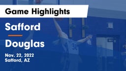Safford  vs Douglas  Game Highlights - Nov. 22, 2022