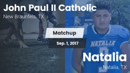 Matchup: John Paul II vs. Natalia  2017