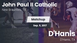 Matchup: John Paul II vs. D'Hanis  2017