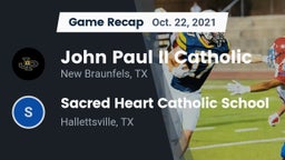 Recap: John Paul II Catholic  vs. Sacred Heart Catholic School 2021