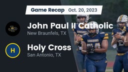 Recap: John Paul II Catholic  vs. Holy Cross  2023