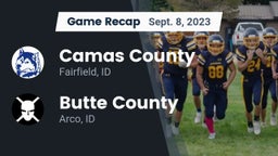 Recap: Camas County  vs. Butte County  2023