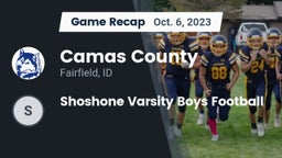 Recap: Camas County  vs. Shoshone Varsity Boys Football 2023
