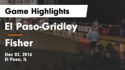 El Paso-Gridley  vs Fisher  Game Highlights - Dec 02, 2016