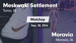 Matchup: Meskwaki Settlement vs. Moravia  2016