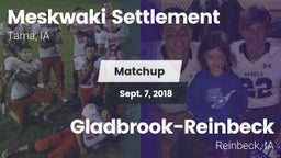 Matchup: Meskwaki Settlement vs. Gladbrook-Reinbeck  2018