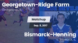 Matchup: Georgetown-Ridge vs. Bismarck-Henning  2017