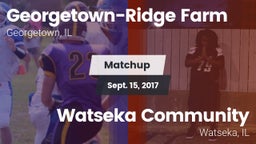 Matchup: Georgetown-Ridge vs. Watseka Community  2017