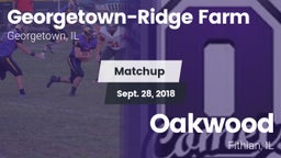 Matchup: Georgetown-Ridge vs. Oakwood  2018