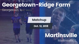 Matchup: Georgetown-Ridge vs. Martinsville  2018