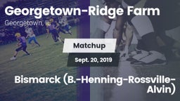 Matchup: Georgetown-Ridge vs. Bismarck (B.-Henning-Rossville-Alvin) 2019