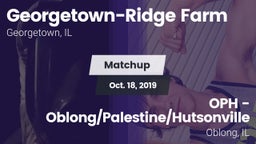 Matchup: Georgetown-Ridge vs. OPH - Oblong/Palestine/Hutsonville 2019
