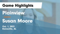 Plainview  vs Susan Moore  Game Highlights - Oct. 1, 2022