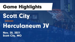 Scott City  vs Herculaneum JV Game Highlights - Nov. 20, 2021