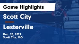 Scott City  vs Lesterville  Game Highlights - Dec. 20, 2021