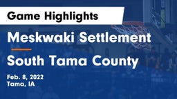 Meskwaki Settlement  vs South Tama County  Game Highlights - Feb. 8, 2022