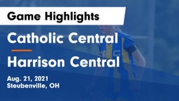 Catholic Central  vs Harrison Central  Game Highlights - Aug. 21, 2021
