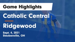 Catholic Central  vs Ridgewood  Game Highlights - Sept. 4, 2021