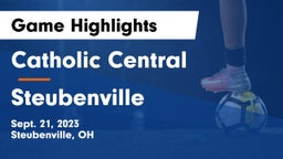 Catholic Central  vs Steubenville  Game Highlights - Sept. 21, 2023