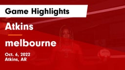 Atkins  vs melbourne Game Highlights - Oct. 6, 2022