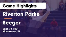 Riverton Parke  vs Seeger  Game Highlights - Sept. 30, 2021