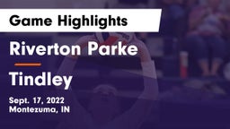Riverton Parke  vs Tindley Game Highlights - Sept. 17, 2022