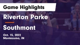 Riverton Parke  vs Southmont  Game Highlights - Oct. 15, 2022