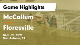 McCollum  vs Floresville  Game Highlights - Sept. 28, 2021