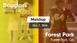Matchup: Douglass  vs. Forest Park  2016